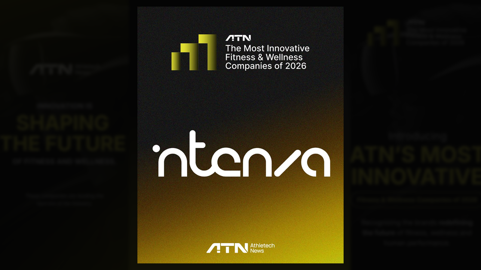 INTENZA 荣获2026年 Athletech News「最具创新力健身与健康企业」